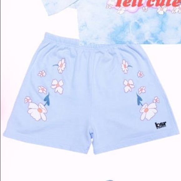 BSR By Samii Ryan Felt Cute Sweat Shorts - Picture 4 of 4